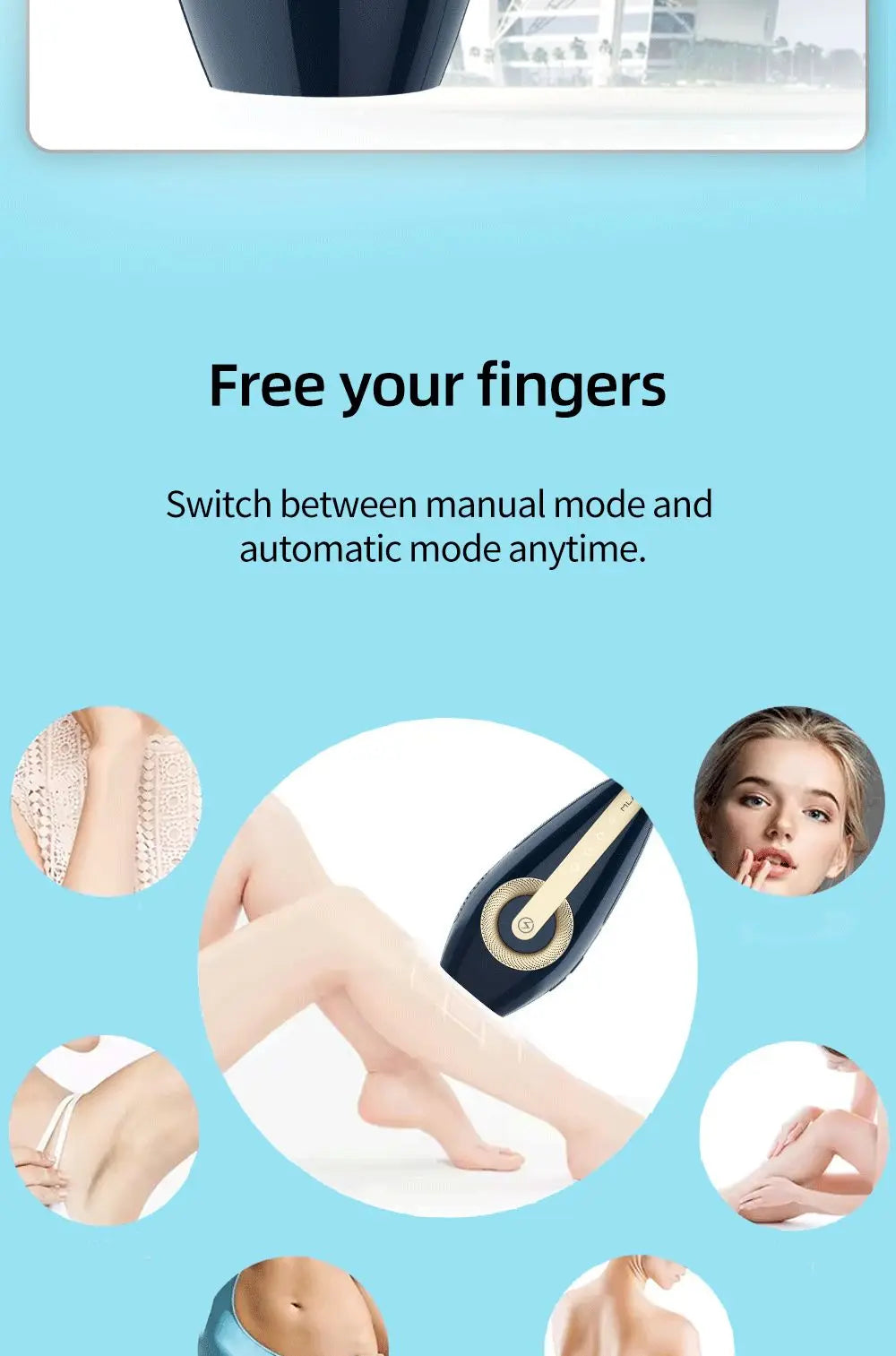 Mlay T17 Hair Removal Mlay T17 IPL Hair Removal ICE Cold 9999999 Flashes Intelligent Laser Epilator for Woman Bikini Body Face