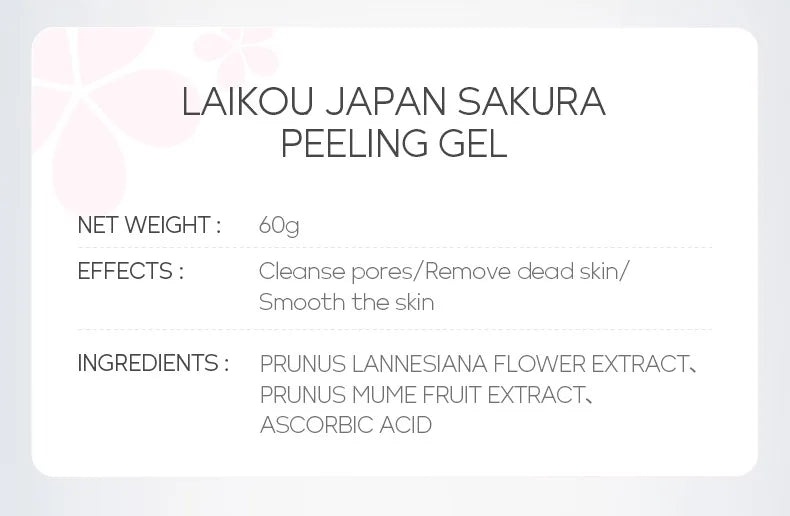 Face Skin Care Set Cherry Blossom Essence Moisturizing Collagen Eye Cream Exfoliating Gel Cleanser Lip Mask Beauty Makeup Set