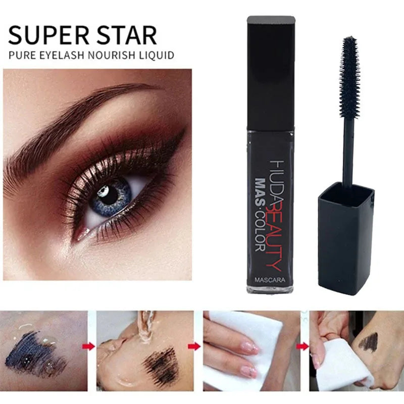 4PCS HUDA Base Makeup Set Foundation Lipsticks Eye Shadow Mascara Eye Lashes Brush Beauty Makeup Long-wearing Waterproof