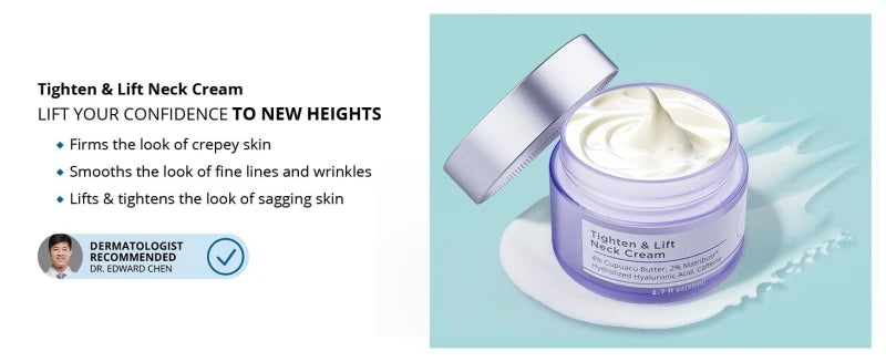 Neck Cream Face Lifting Firming Lightening Smoothing Care Lotion Moisturizer Neck Rejuvenation Cream