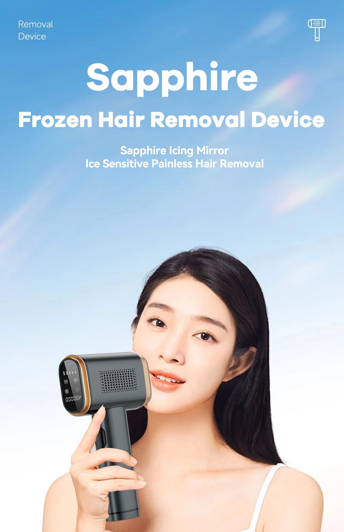 IPL Hair Removal Kit For Women Portable Laser Hair Removal For Bikini Hair Removal Laser Machine Painless Laser Epilator