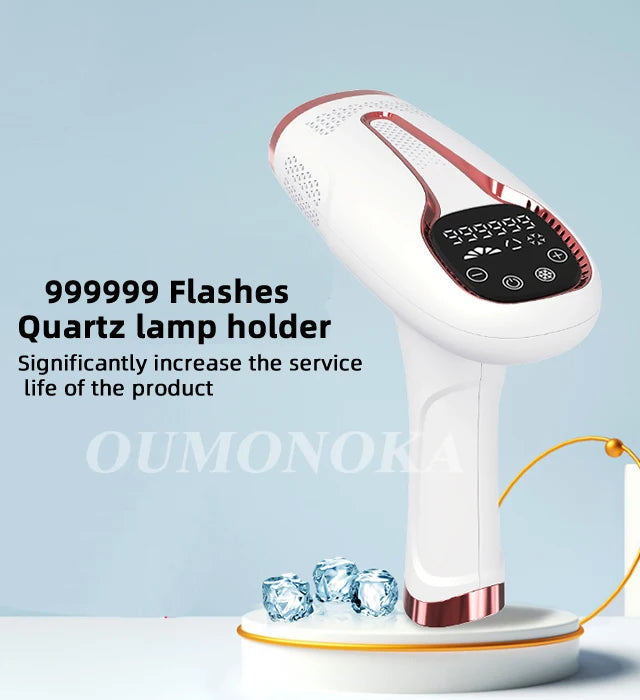 999999 Flashes 3-in-1 IPL Laser Epilator for Women Home Use Devices Electric Hair Removal Painless Machine Bikini Dropshipping