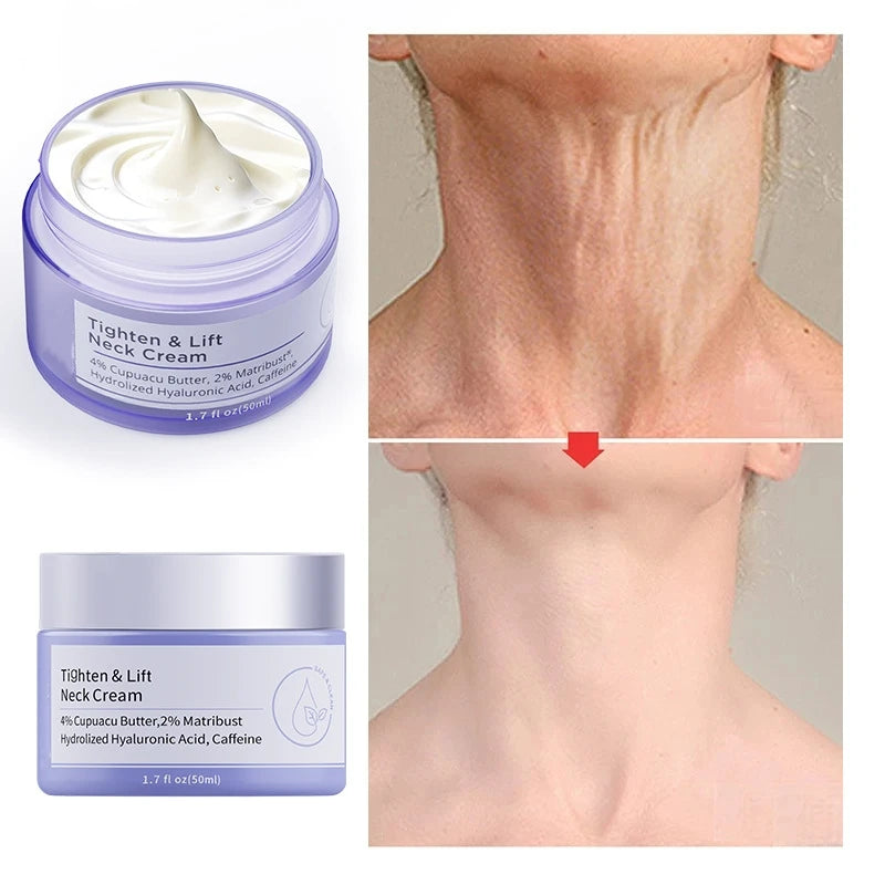 Neck Cream Face Lifting Firming Lightening Smoothing Care Lotion Moisturizer Neck Rejuvenation Cream