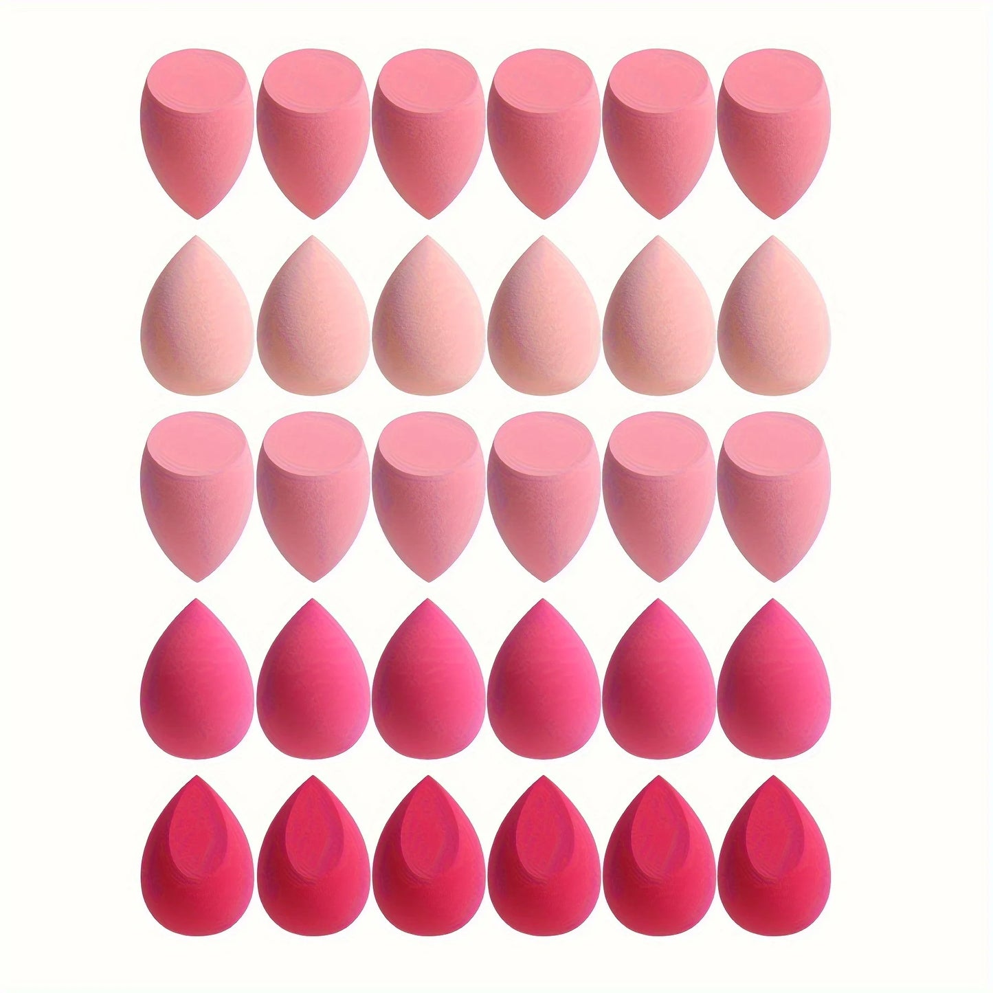 7piece/18piece makeup sponge set, suitable for liquid BB cream powder application, makeup egg dry wet dual-use powder puff