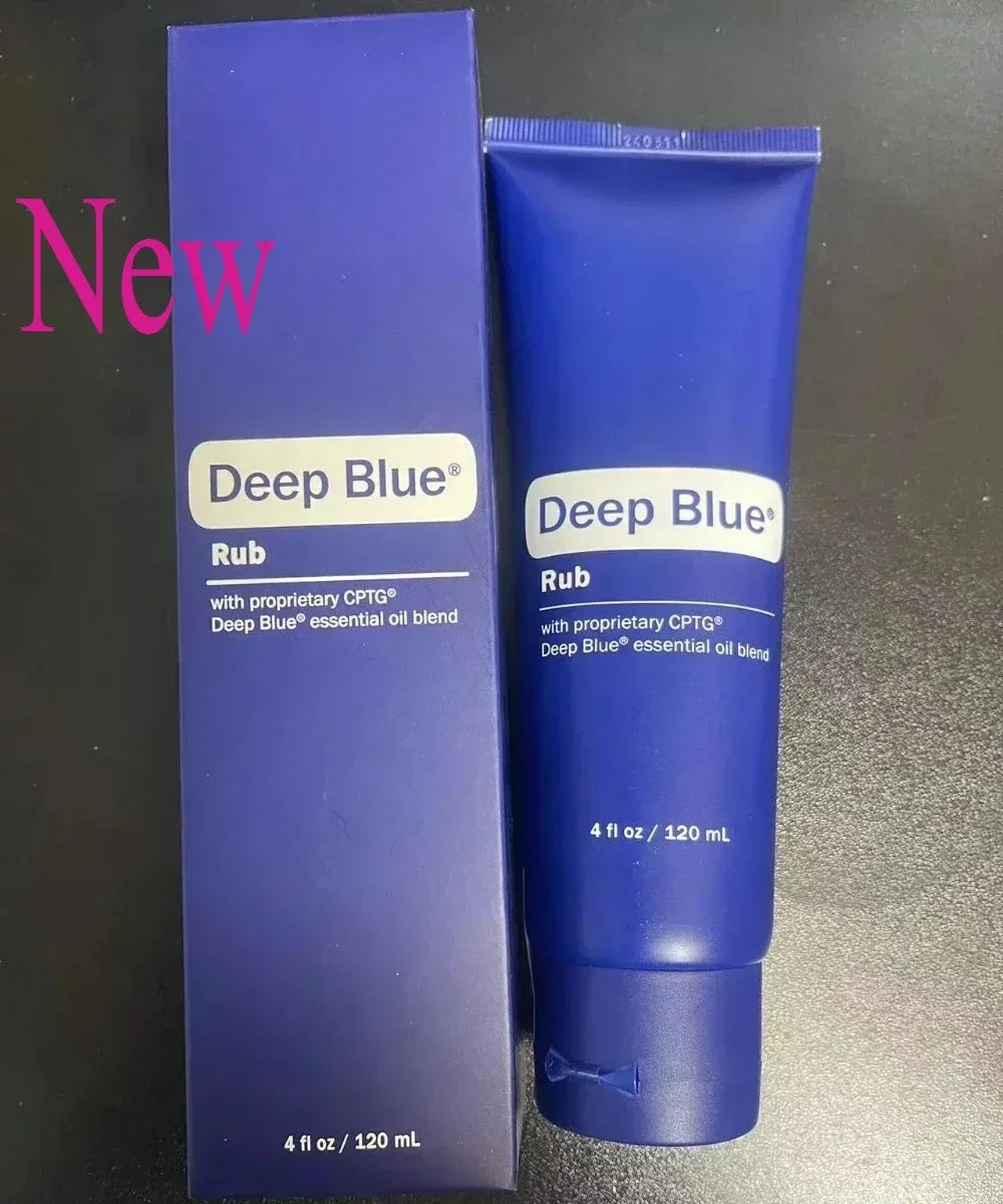 2025 Новая коробка Хорошая распродажа Крем Deep Blue Rub Doterra с фирменной смесью эфирных масел Cptg Deep Blue 120 мл Высокое качество