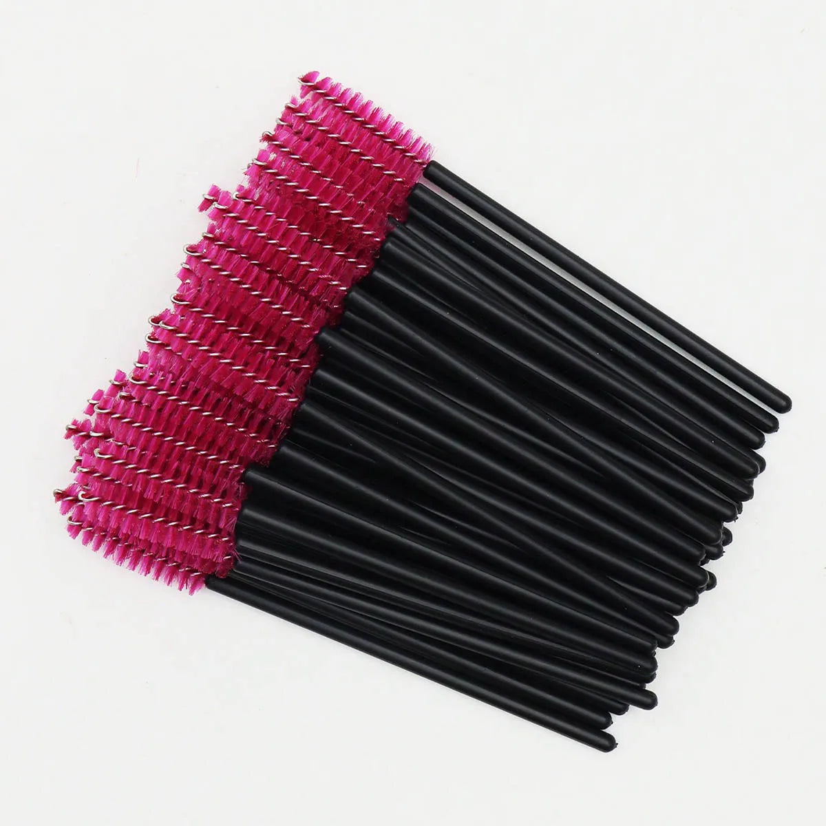 50Pcs Crystal Eyelashes Brush Comb Disposable Eye Lashes Extension Mascara Wands Makeup Professional Makeup Beauty Tool