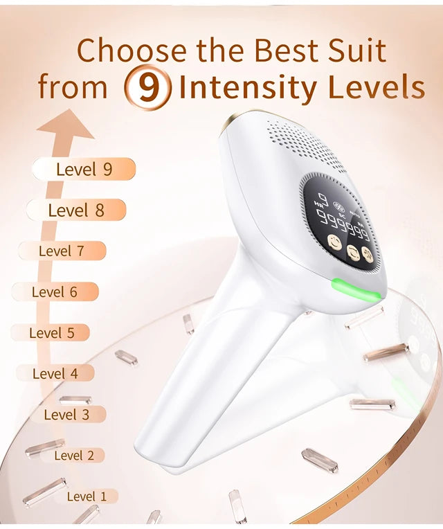 999999 Flashes 3-in-1 IPL Laser Epilator for Women Home Use Devices Electric Hair Removal Painless Machine Bikini Dropshipping