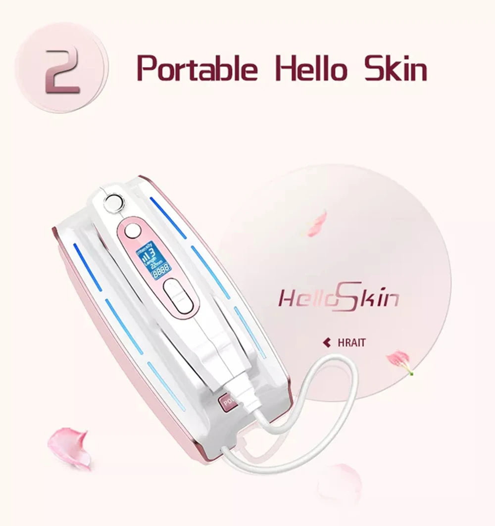 MINI Anti-aging Facial Massager Skin Rejuvenation Wrinkle Remove Skin Care Ultrasonic Beauty Health Face Lifting Machine