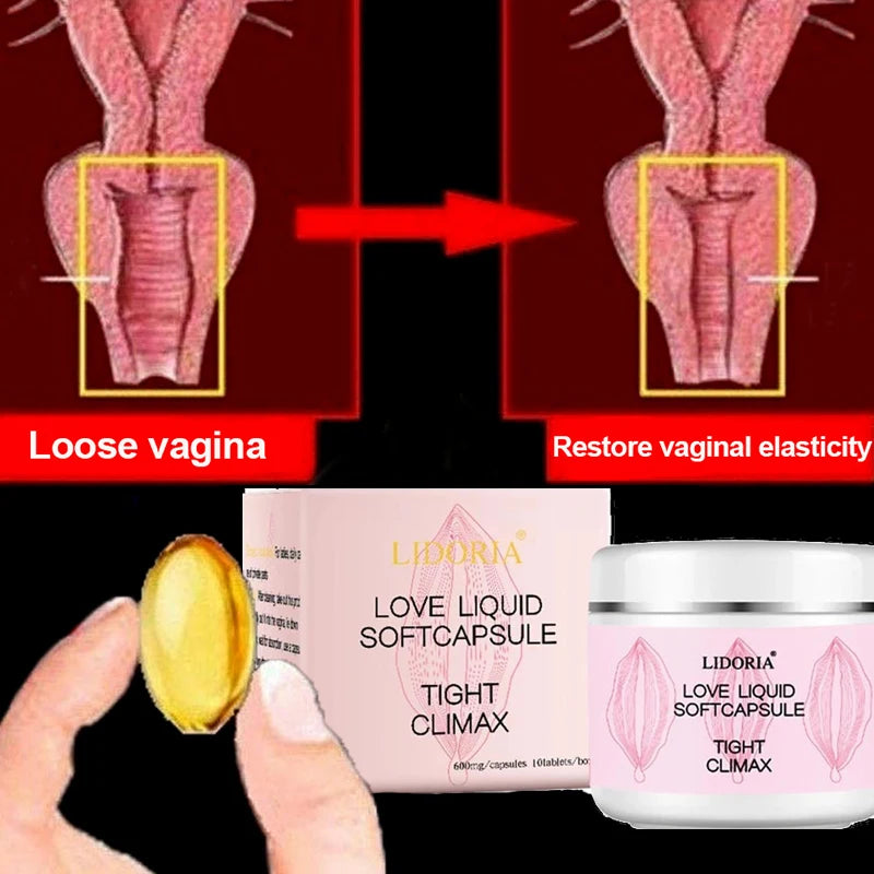 10 Capsule Vaginal Tightening Private Care Vagina Shrinking Postpartum Support & Balance Hormones Vaginial Tightening Pills