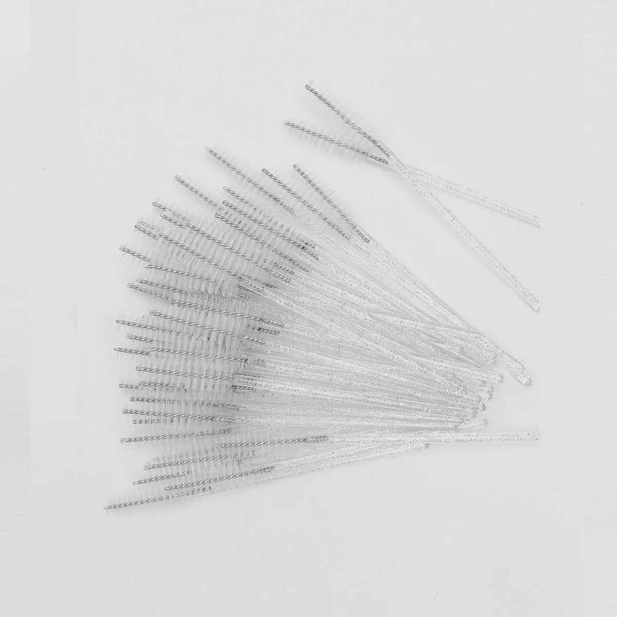 50Pcs Crystal Eyelashes Brush Comb Disposable Eye Lashes Extension Mascara Wands Makeup Professional Makeup Beauty Tool