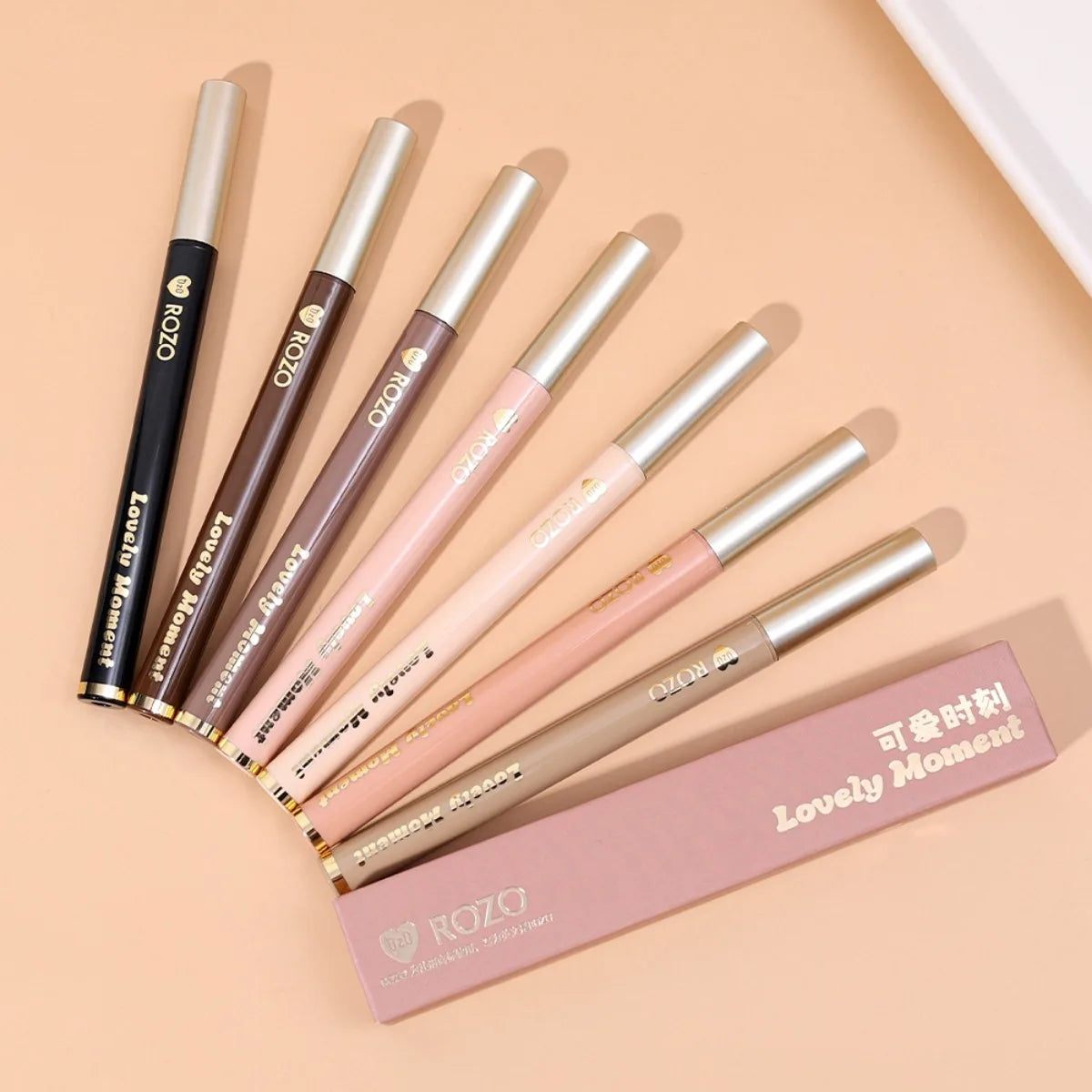 Ultra-fine Liquid Eyeliner Diamond Glitter Eyeshadow Makeup Black Brown Lasting Waterproof Fast Dry Eye Liner Pencil Cosmetic