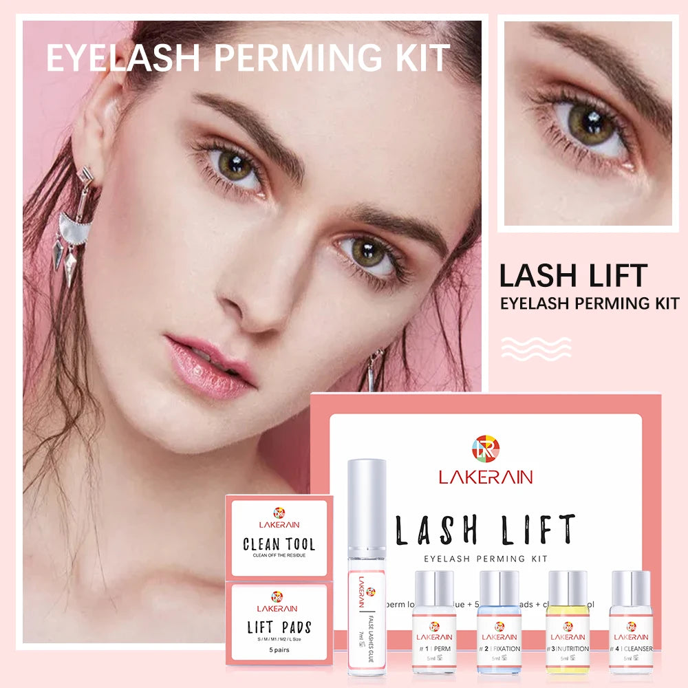 New Lash Lift Kit Long Lasting Eyelash Lifting Perming Lotion Fixation Glue Curly Lasher Beauty Salon Home Use Pro Kit