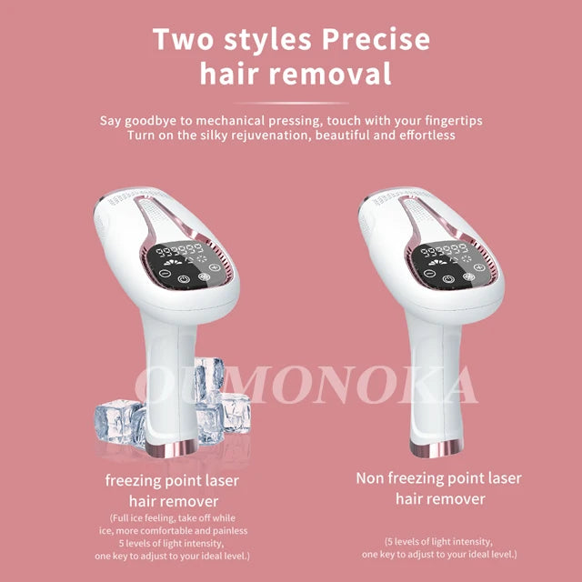 999999 Flashes 3-in-1 IPL Laser Epilator for Women Home Use Devices Electric Hair Removal Painless Machine Bikini Dropshipping